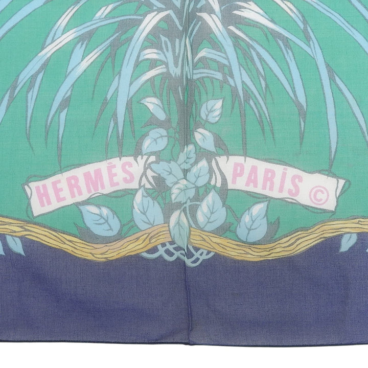 Great HERMES Stall Pareo JUNGLE LOVE Multi cotton Women