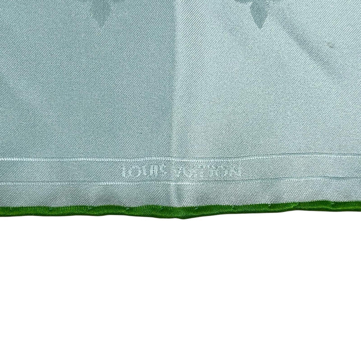Excellent LOUIS VUITTON scarf Bandana LV City Stamp multicolor silk Women M96939