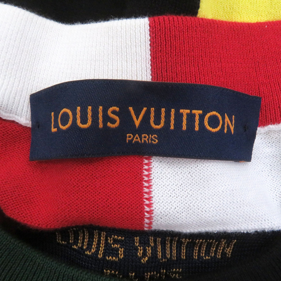 Excellent LOUIS VUITTON sweater Amen Break Inside-Out LV Logo