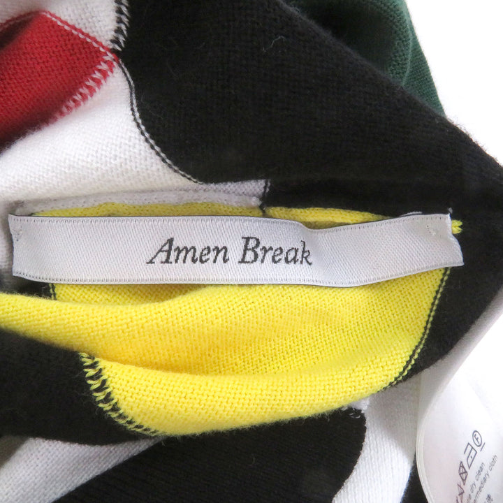 Excellent LOUIS VUITTON sweater Amen Break Inside-Out LV Logo
