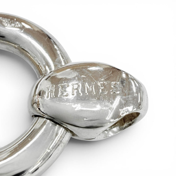 Excellent HERMES bracelet Frontail Bracelet Accessories Silver SV925 Women