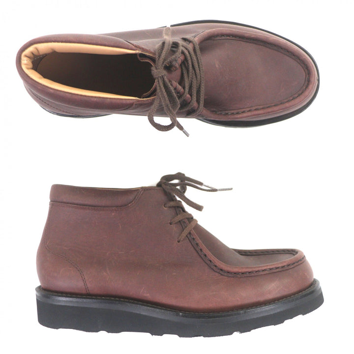 Excellent REGAL Shoe & Co. Ankle boots TYROLEAN BOOTS Brown leather mens 24.5