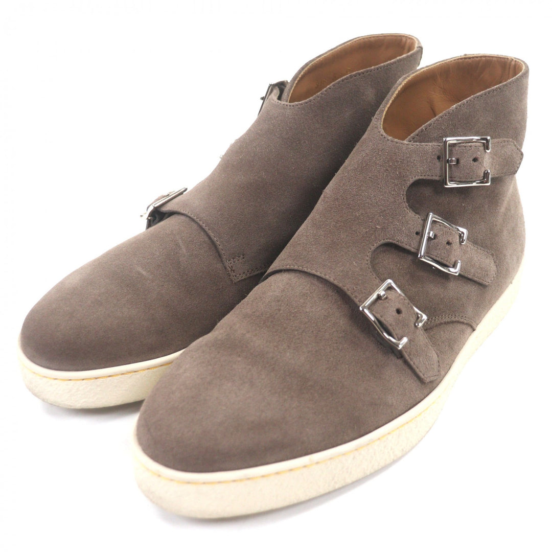 Excellent John Lobb High cut sneakers HOWELL BOOTS Gurege Suede leather 6 318