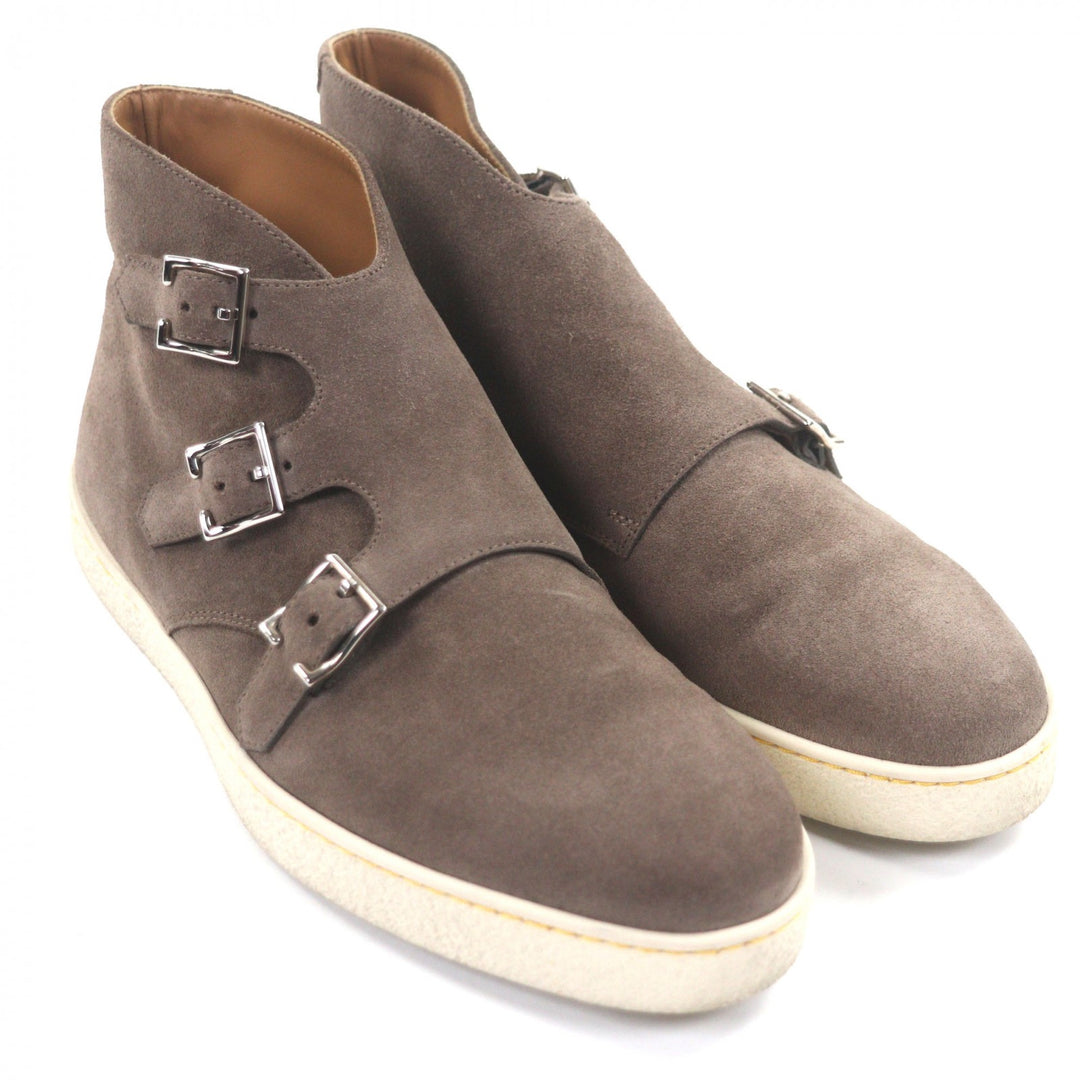 Excellent John Lobb High cut sneakers HOWELL BOOTS Gurege Suede leather 6 318