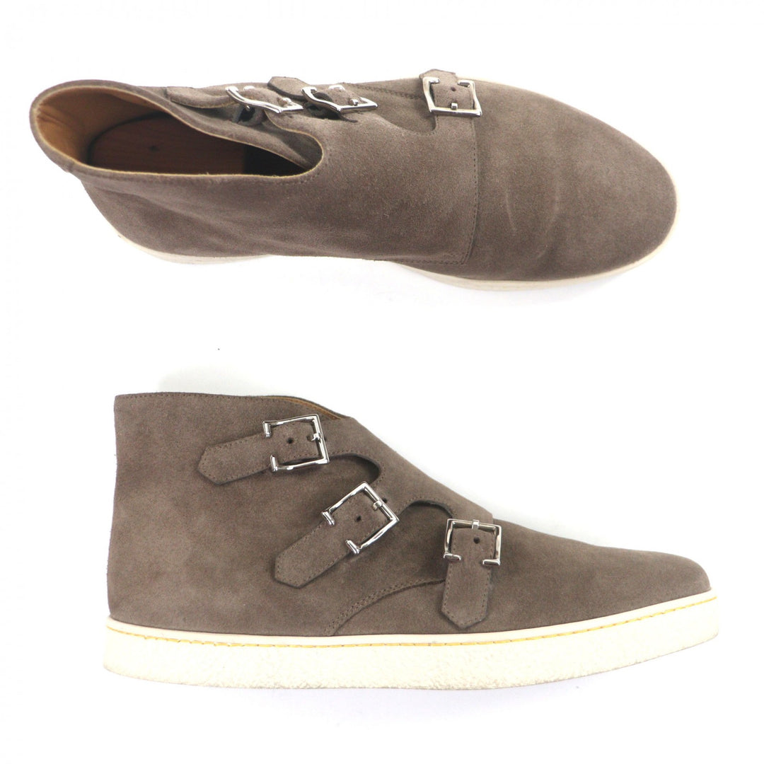 Excellent John Lobb High cut sneakers HOWELL BOOTS Gurege Suede leather 6 318