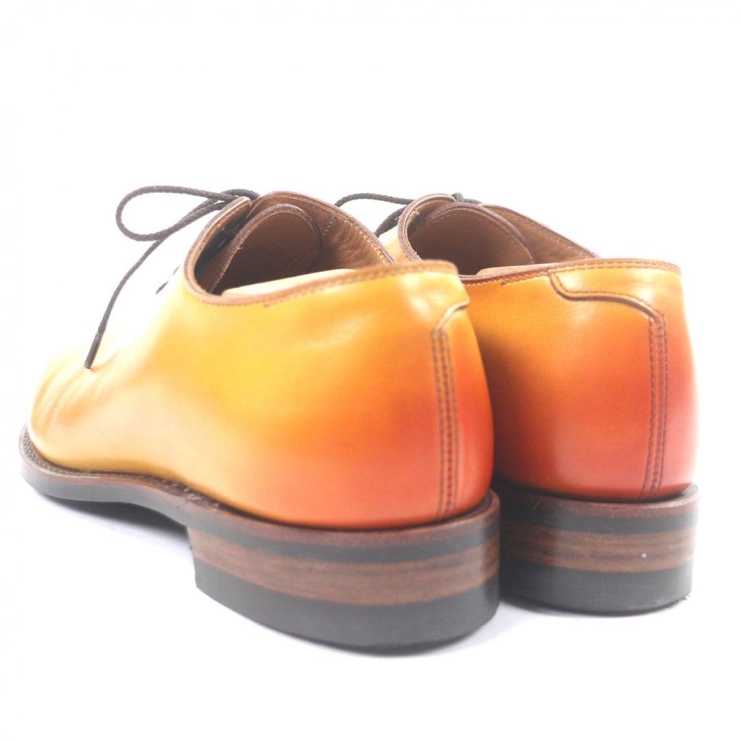 Excellent Otsuka Leather shoes AKATSUKI Orange leather mens 4 M-5