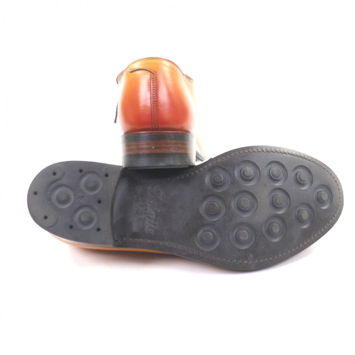 Excellent Otsuka Leather shoes AKATSUKI Orange leather mens 4 M-5