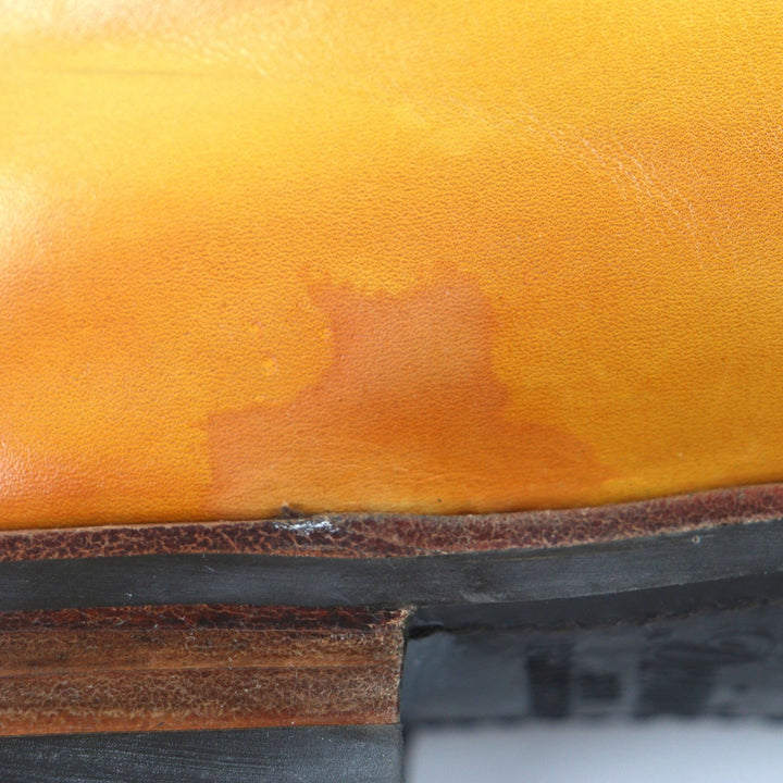Excellent Otsuka Leather shoes AKATSUKI Orange leather mens 4 M-5