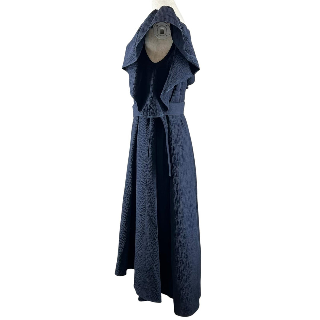 Excellent ADEAM one piece long Navy cotton Women XS 43689