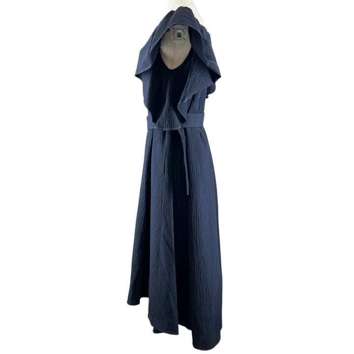 Excellent ADEAM one piece long Navy cotton Women XS 43689