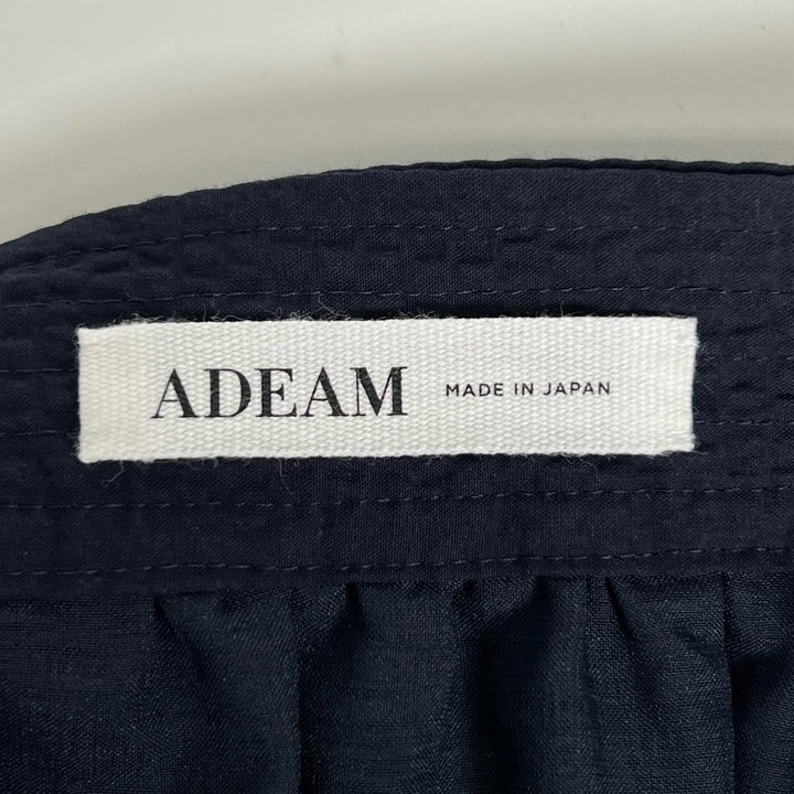 Excellent ADEAM one piece long Navy cotton Women XS 43689