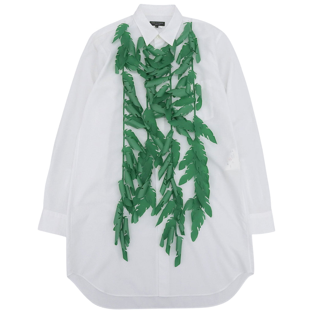 Pristine COMME des GARCONS HOMME PLUS Long sleeve shirt white mens S PM-B008