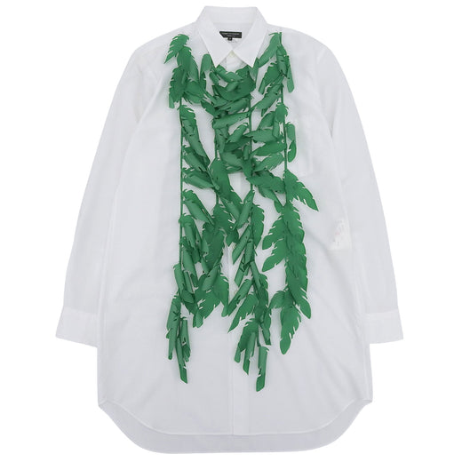 Pristine COMME des GARCONS HOMME PLUS Long sleeve shirt white mens S PM-B008