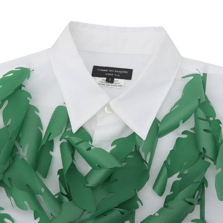 Pristine COMME des GARCONS HOMME PLUS Long sleeve shirt white mens S PM-B008