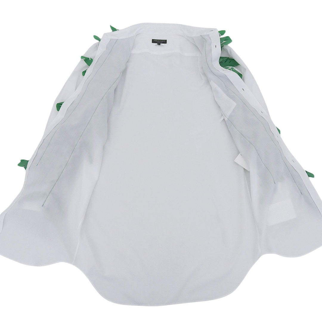 Pristine COMME des GARCONS HOMME PLUS Long sleeve shirt white mens S PM-B008