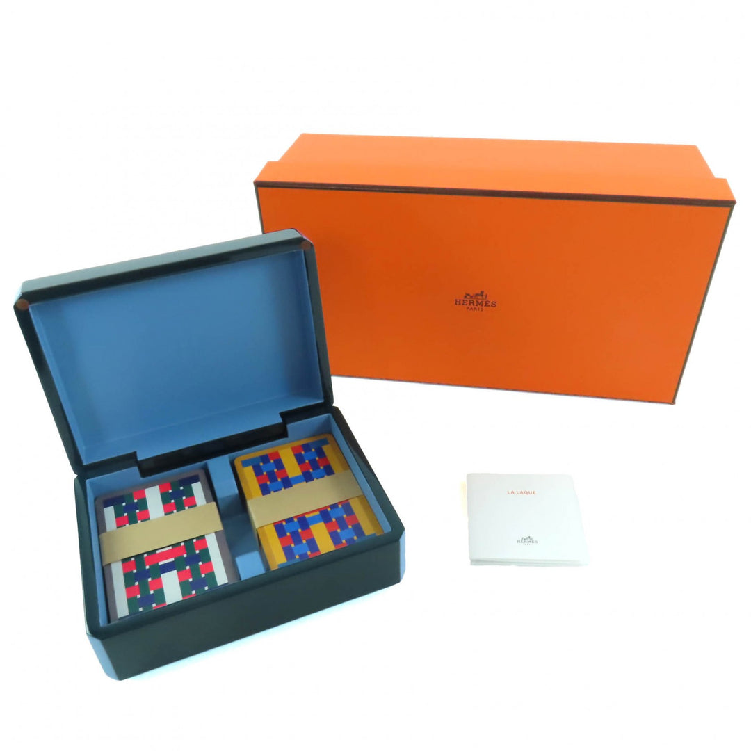 HERMES その他雑貨 カードケース ファセットブリッジH ティサージュ