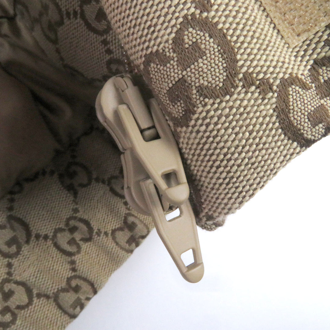 素晴らしい GUCCI ダウンジャケット GG コットンキャンバス ベージュ コットン メンズ 44 751395