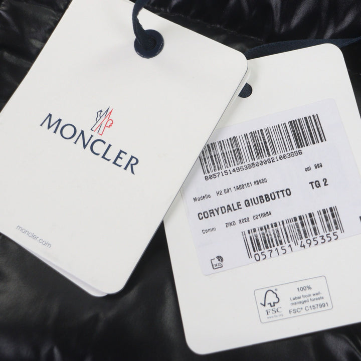 Excellent MONCLER Down jacket CORYDALE black Nylon mens 2