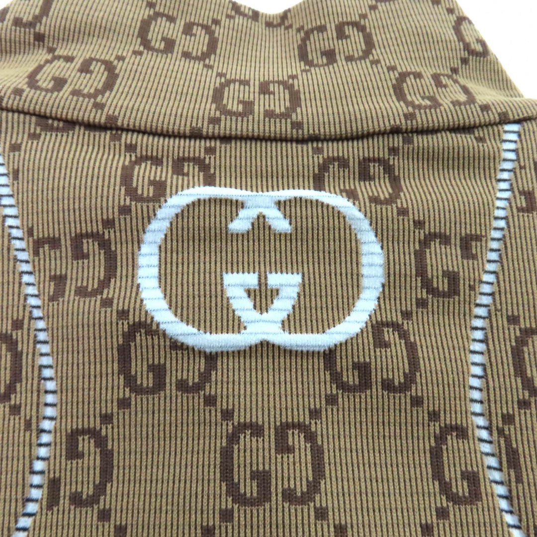 Pristine GUCCI tops Brown Nylon Women S 715524