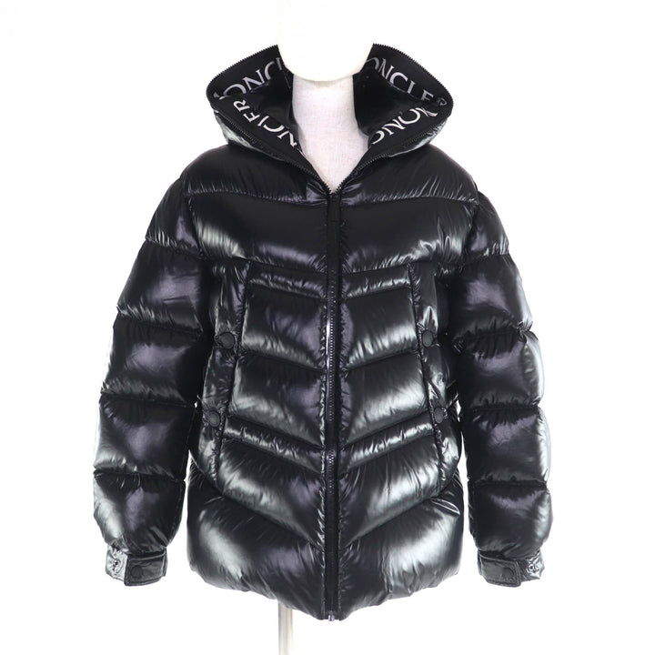MONCLER ダウンジャケット CLAIR ブラック ナイロン レディース 2 H20931A00022 美品