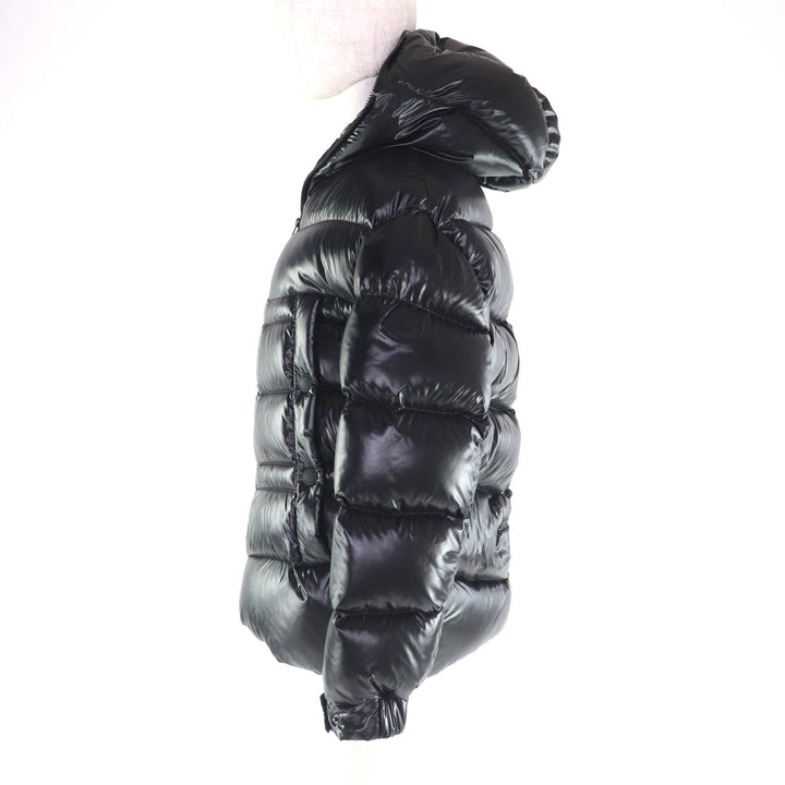 MONCLER ダウンジャケット CLAIR ブラック ナイロン レディース 2 H20931A00022 美品