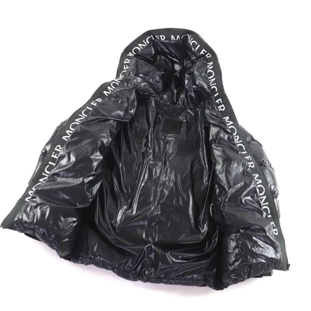 MONCLER ダウンジャケット CLAIR ブラック ナイロン レディース 2 H20931A00022 美品