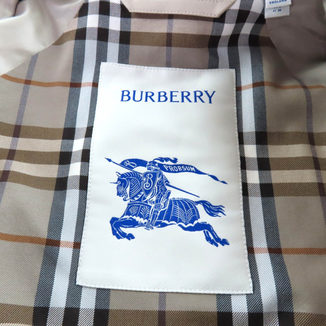 Excellent BURBERRY trench coat beige cotton Women 4 8104712