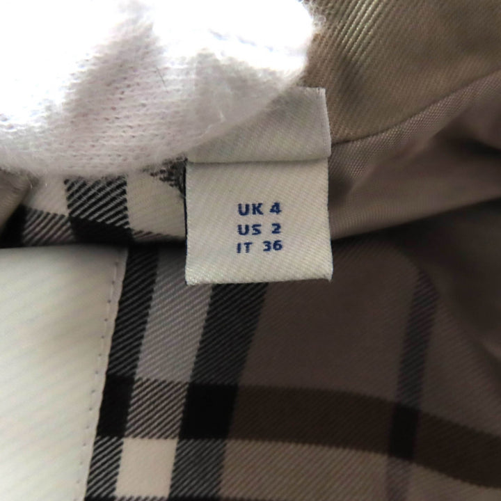 Excellent BURBERRY trench coat beige cotton Women 4 8104712