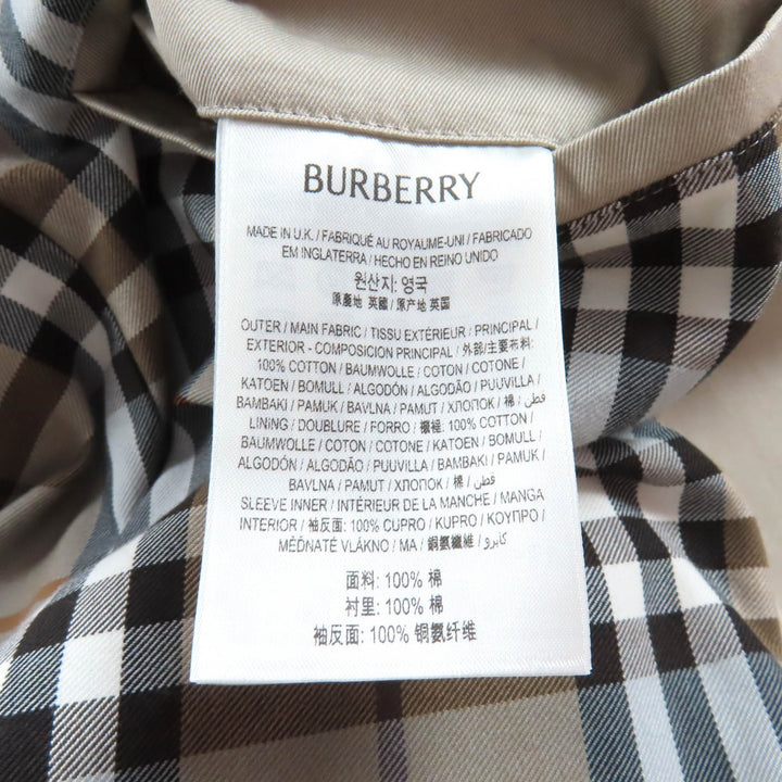 Excellent BURBERRY trench coat beige cotton Women 4 8104712