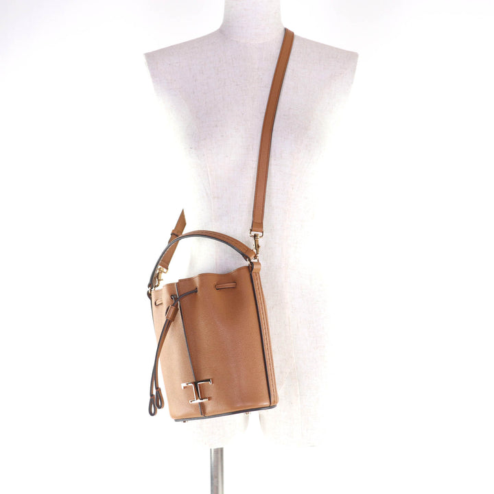 Excellent TOD’S Shoulder Bag Brown leather XBWTSAQ0000Q8ES410