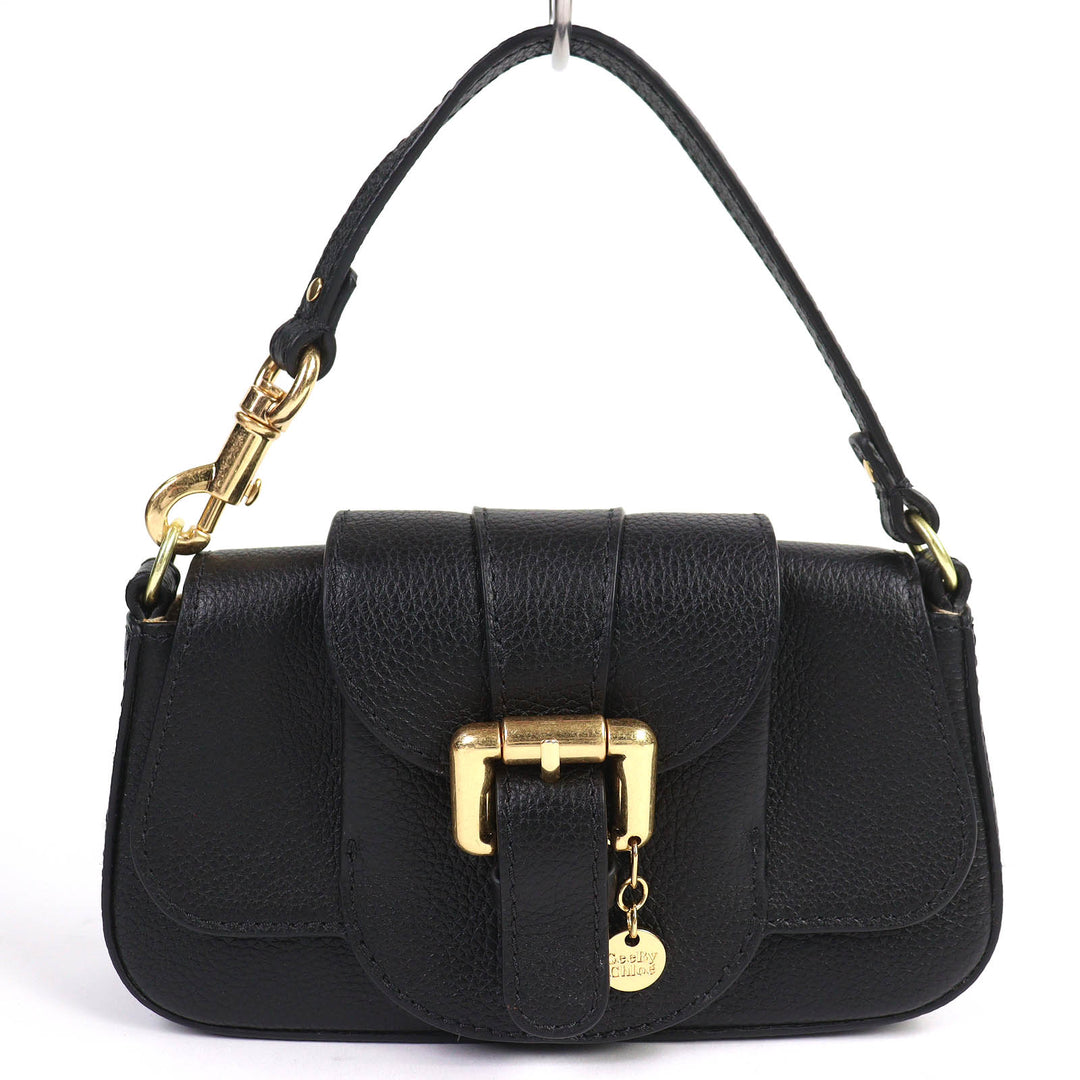 Excellent SEE BY CHLOE Shoulder Bag LESLY One-handle leather mini bag black