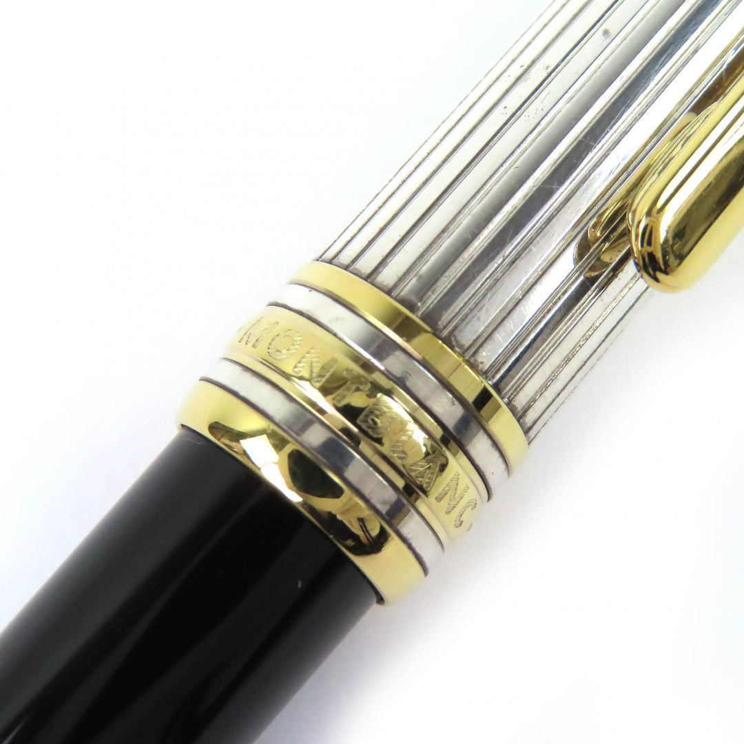 偉大な MONTBLANC ボールペン マイスターシュテュック クラシック ソリティア ドゥエ ヴェルメイユ AG925