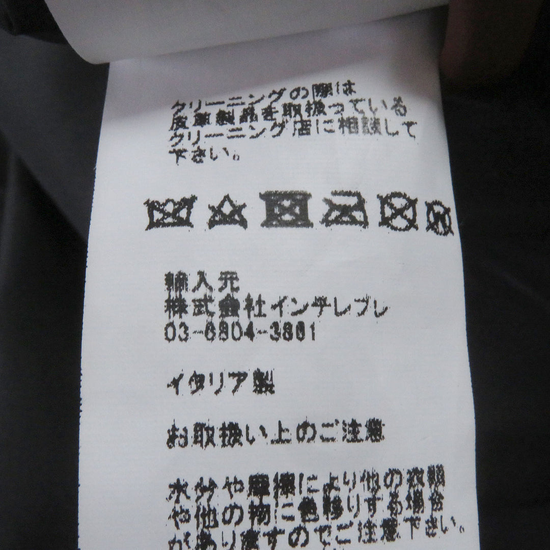 優れたEMMETIレザージャケットSOVEREIGN限定スタンドカラーブラウンラムスキン