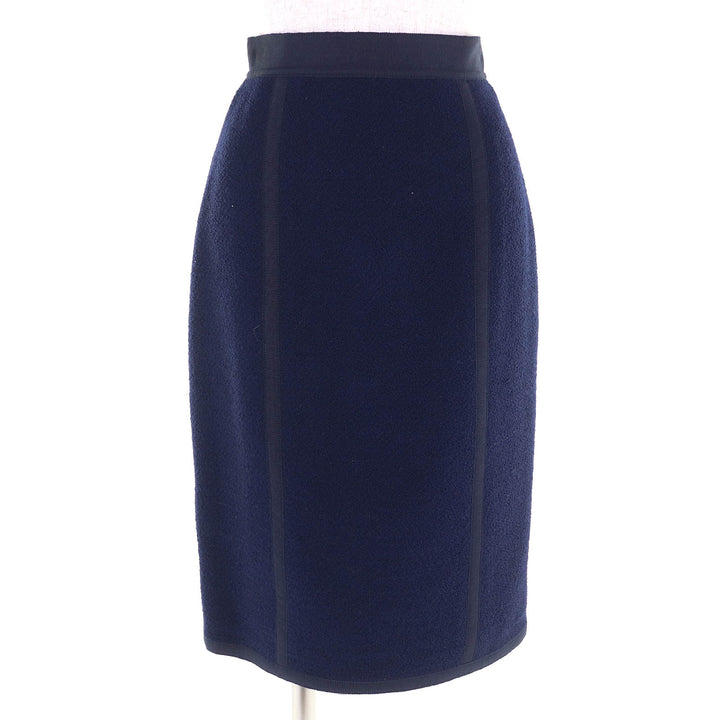 Great CHANEL two-piece set Logo Button Double-Breasted Jacket Title Skirt 34