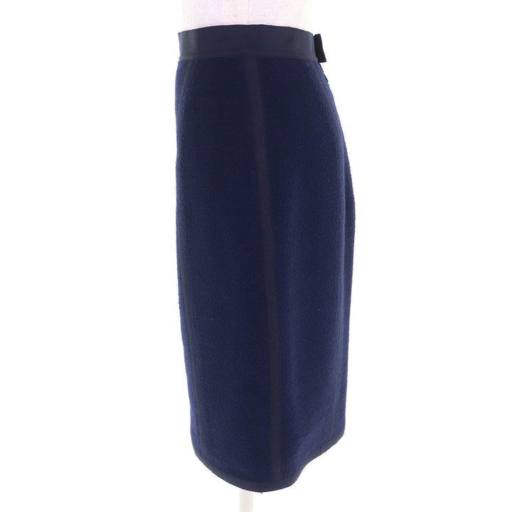 Great CHANEL two-piece set Logo Button Double-Breasted Jacket Title Skirt 34