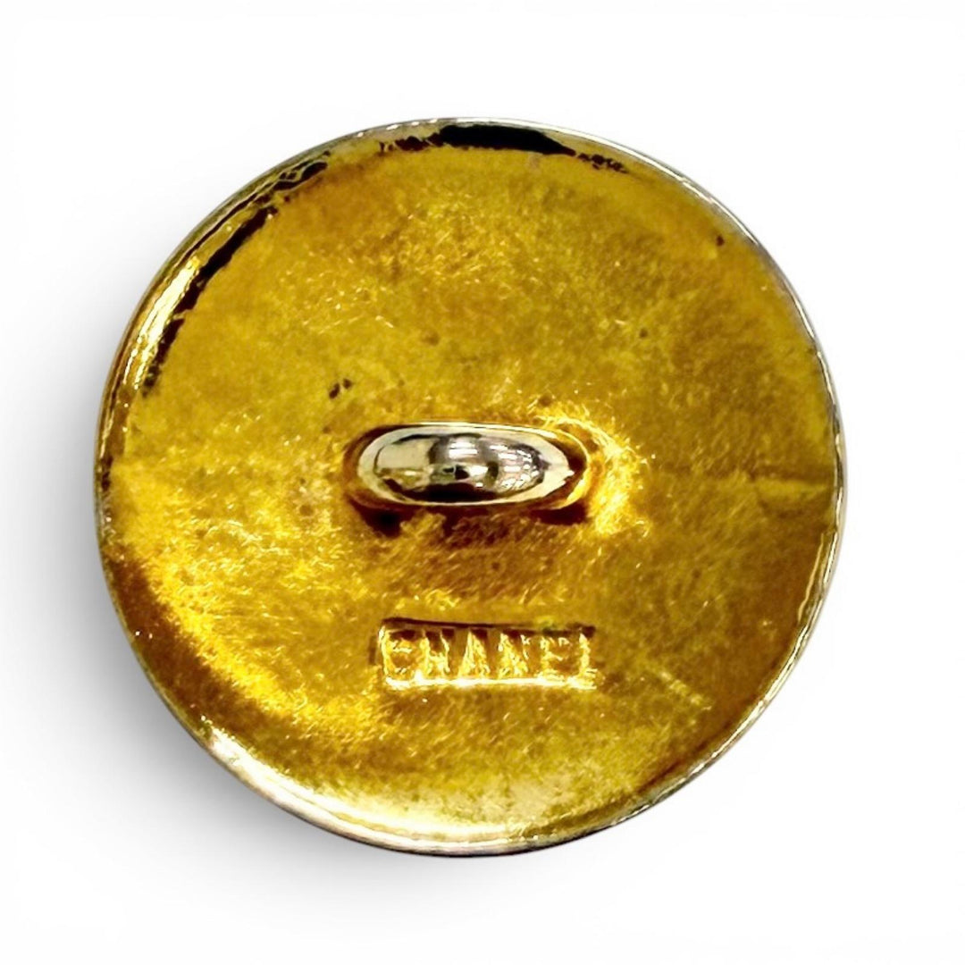 Very Good CHANEL button COCO Mark perfume bottle buttons (14 pieces total) gold
