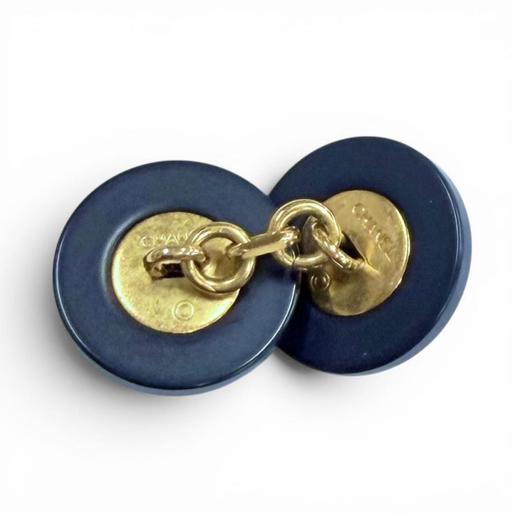 Great CHANEL COCO Mark Buttons: 8 large, 2 small, and 4 cufflinks (set of 4)