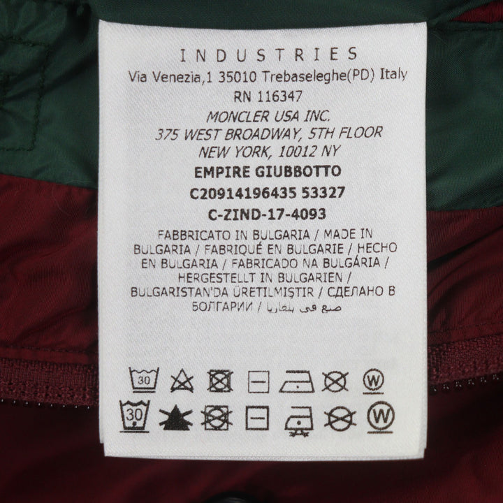 Great MONCLER Down jacket EMPIRE Red Nylon mens 1