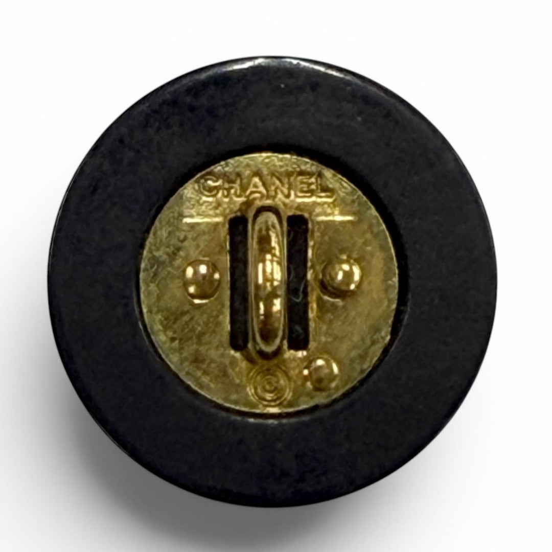 Great CHANEL button COCO Mark buttons: 8 in total black Women
