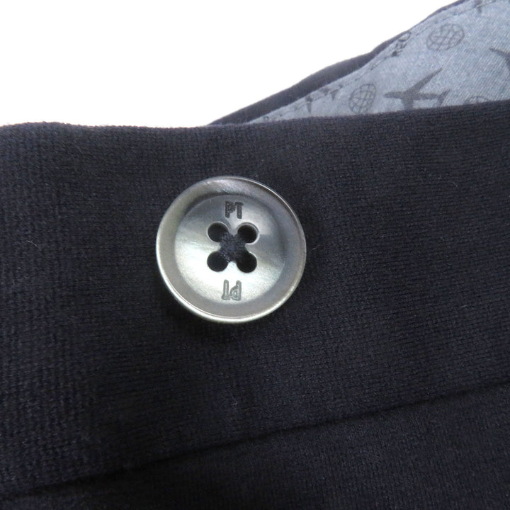 Pristine PT TORINO Pants SUPERSLIM FIT stretch fabric dark blue Rayon mens 56