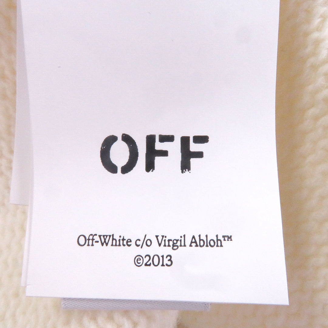 Pristine OFF-WHITE sweater SHARED LOGO KNIT CREWNECK Logo knit