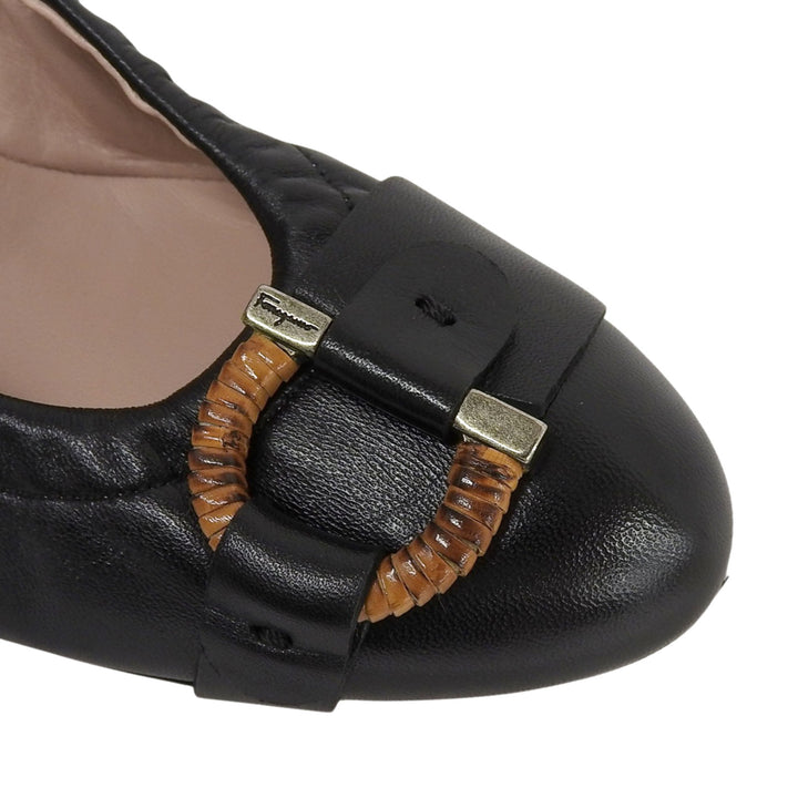 Excellent Salvatore Ferragamo pumps black leather Women 7