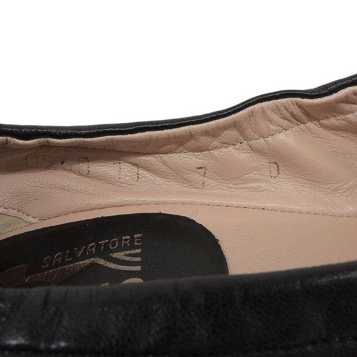 Excellent Salvatore Ferragamo pumps black leather Women 7
