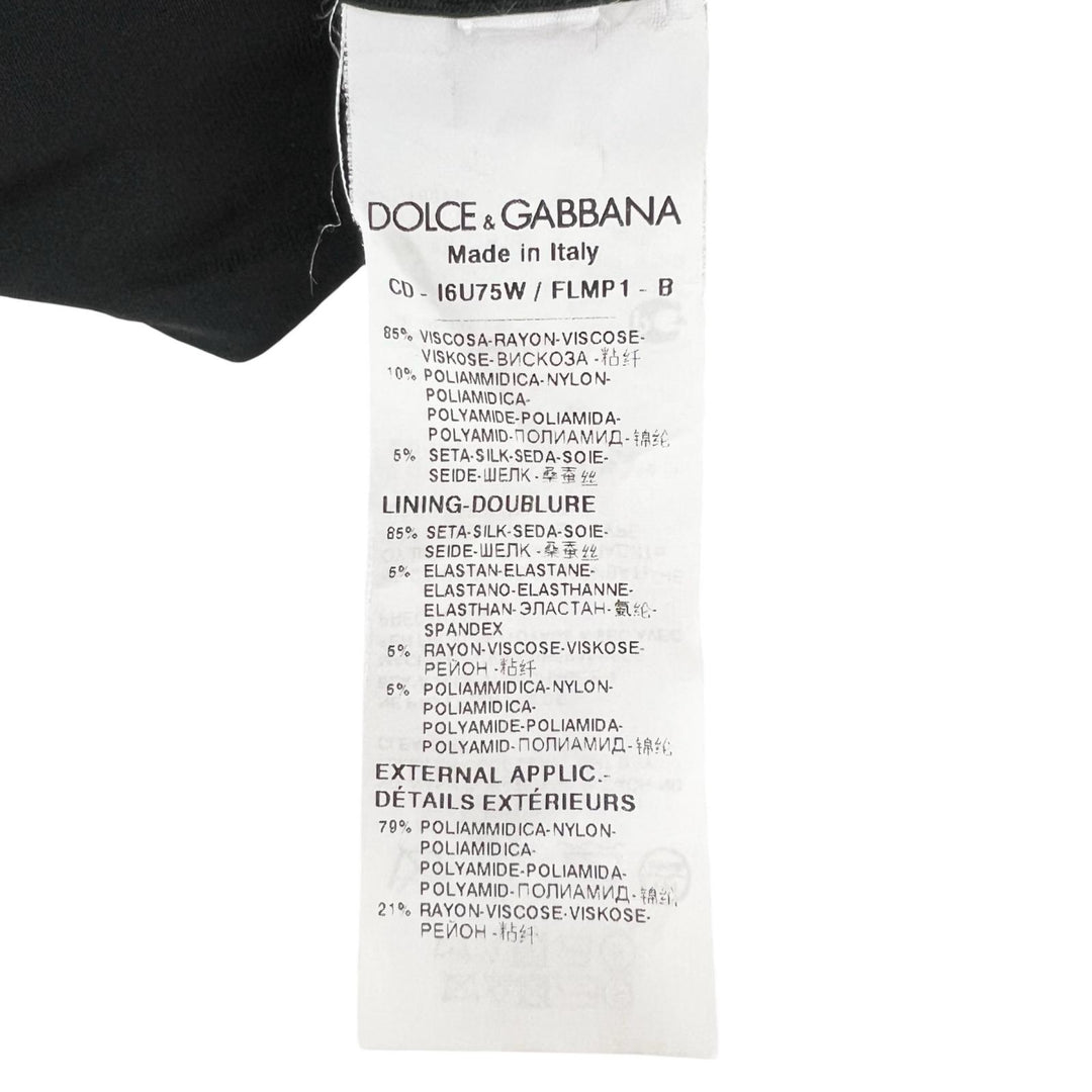 Excellent DOLCE&GABBANA one piece Floral pattern all lace purple Rayon Women