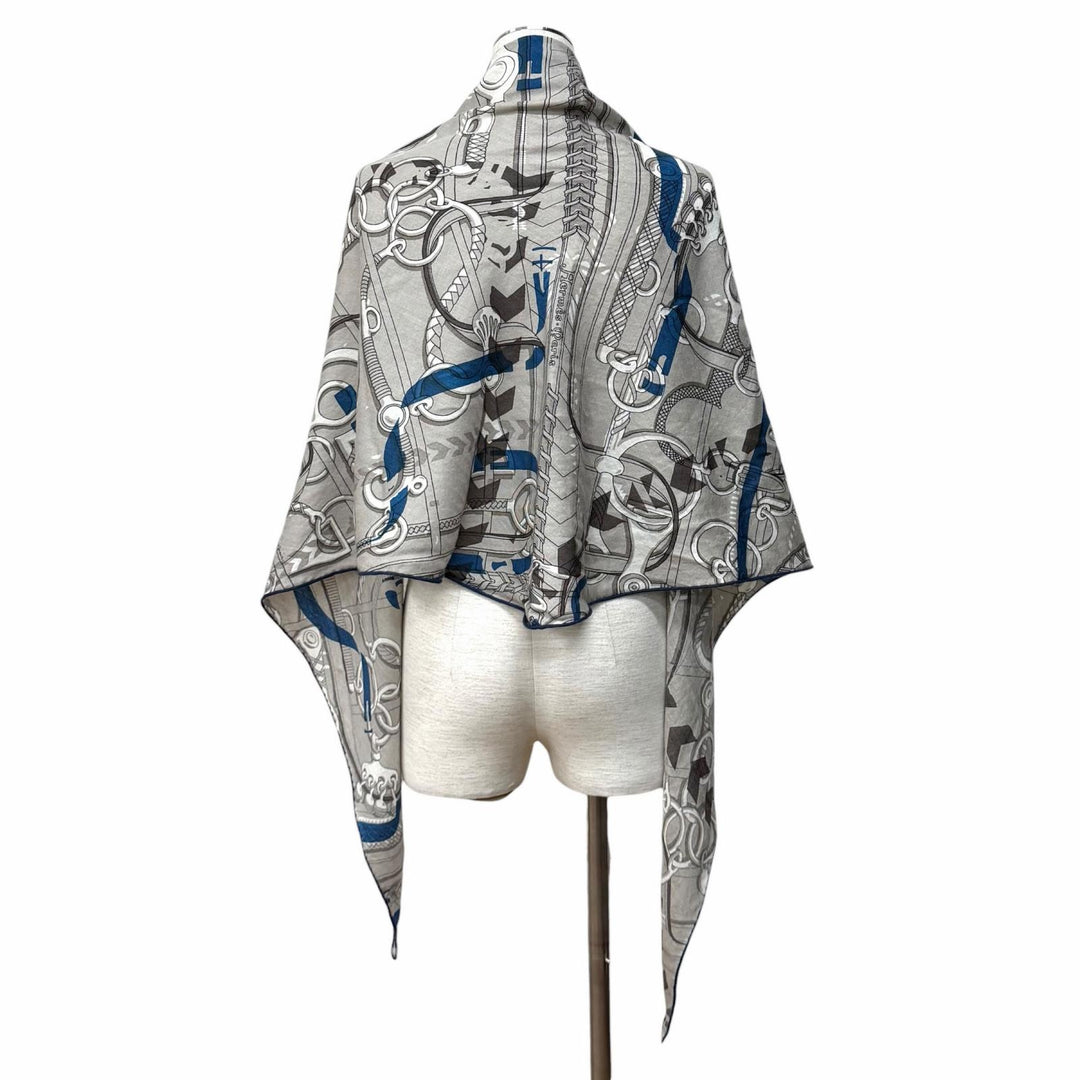 Great HERMES Stall Losange Panoplie Equestre (Equestrian Equipment Set) cashmere