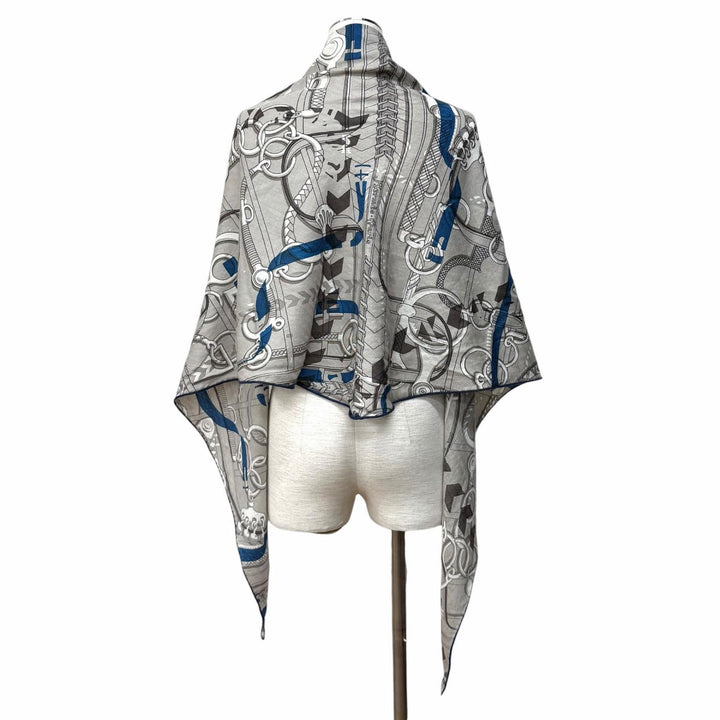 Great HERMES Stall Losange Panoplie Equestre (Equestrian Equipment Set) cashmere