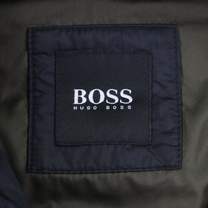 Excellent HUGO BOSS Down jacket black Nylon mens 48