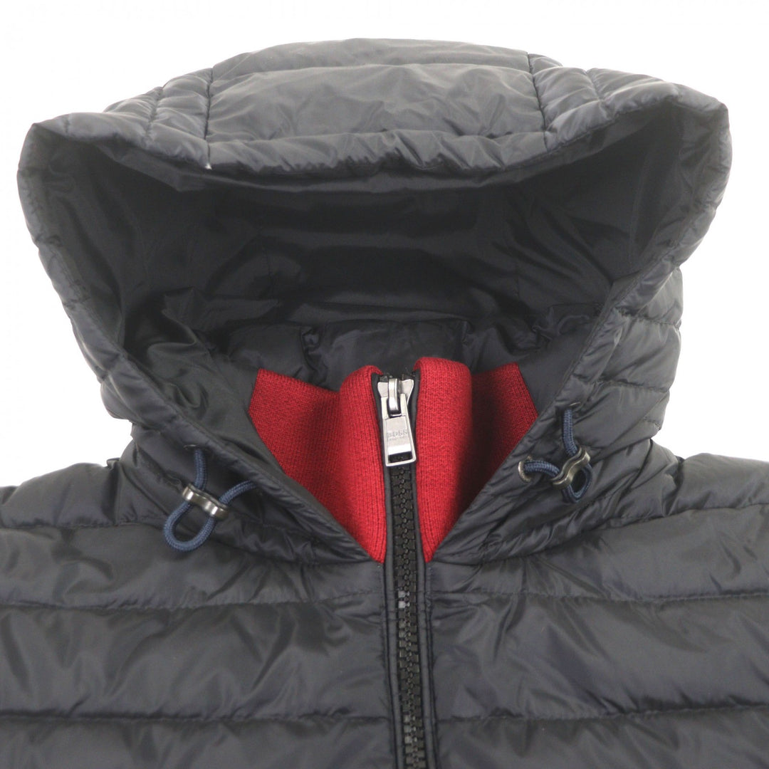 Excellent HUGO BOSS Down jacket black Nylon mens 48