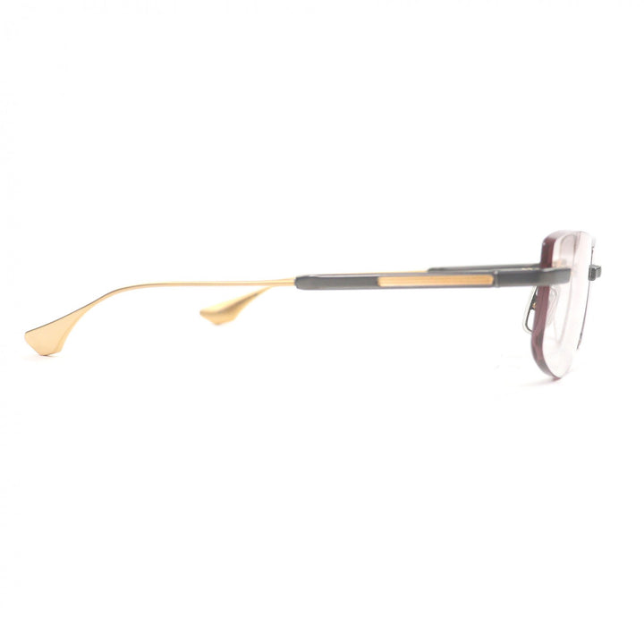 Excellent DITA sunglasses TRYSIM.75 Two Point Rimless gold mens DTX182