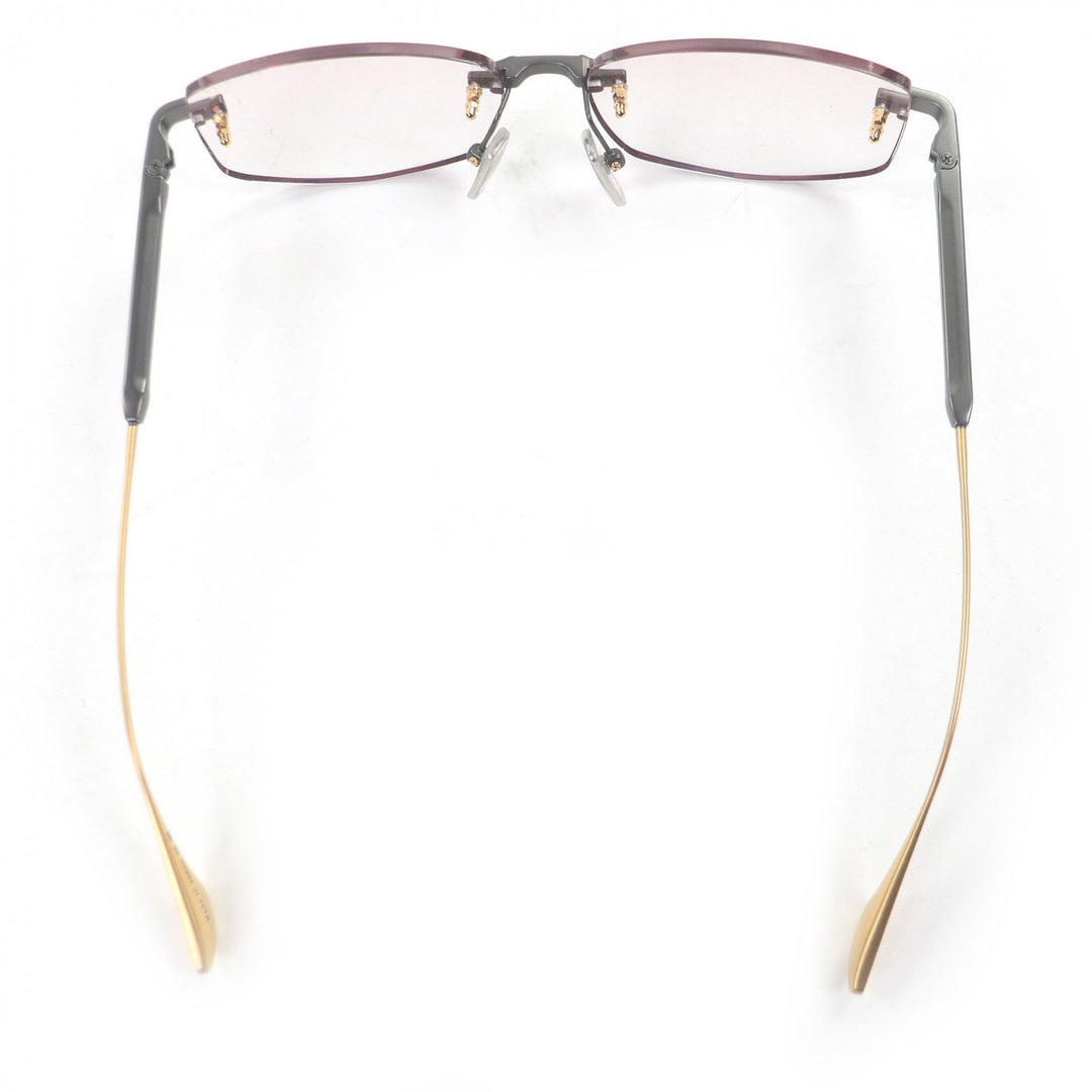 Excellent DITA sunglasses TRYSIM.75 Two Point Rimless gold mens DTX182